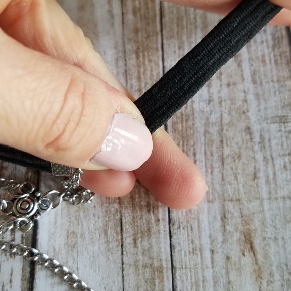 Silver multilayer leg chain - Picture 4 of 5